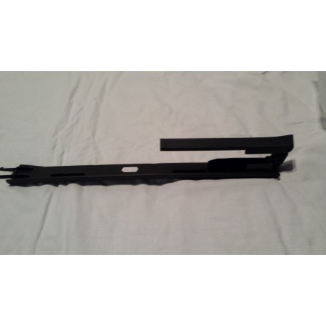 Cover seat rail, passenger side