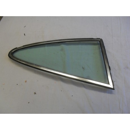 Ventilator Window with Frame Passenger Side Chrome F-Model Coupé