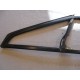Door Glass Frame in Black Targa / Cabrio Driver Side
