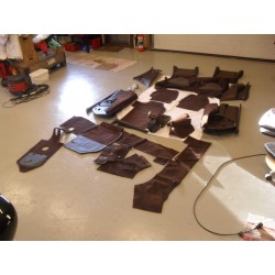 Innenausstattung Coupé 1984 Braun