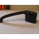 Door Handle Leather Black Passenger Side