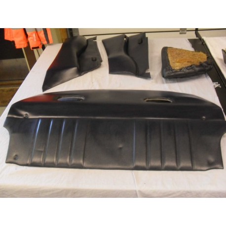 Hutablage Leder Blau G Modell