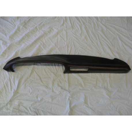 Dashboard Black Leather 86-89