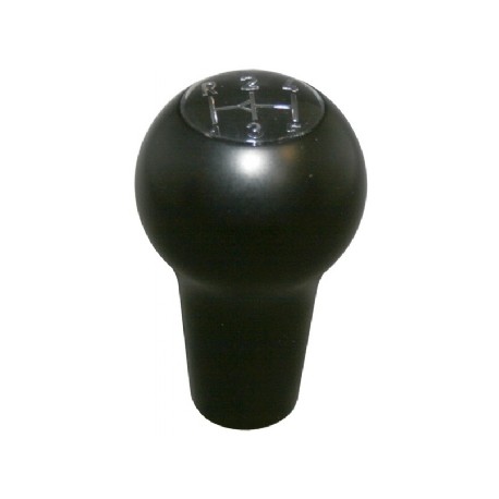 Schaltknopfs, 5 Gang, Glänzend Schwarz