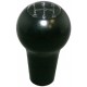 Gear Knob, 5 Speed, Glossy Black