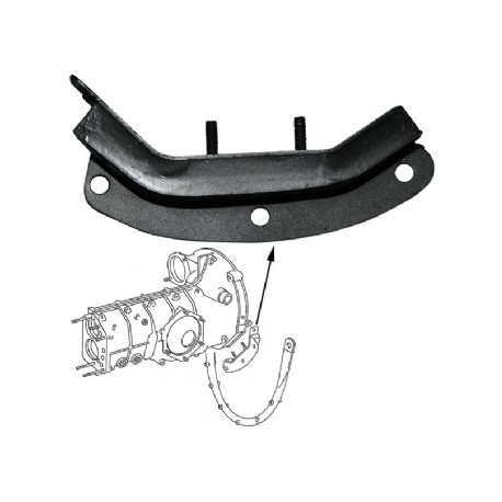 Rubber Mount, Gearbox, Rear , Left