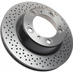 Brake Disc Ventilated, Rear, 299x24 MM