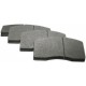 Brake Pad Set, Front 17,5 MM