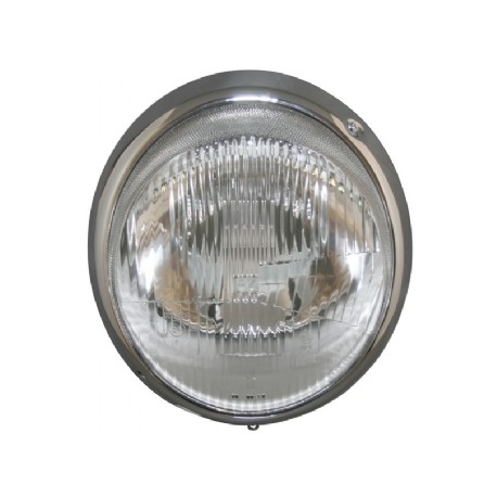 Headlamp With Chrome Rim