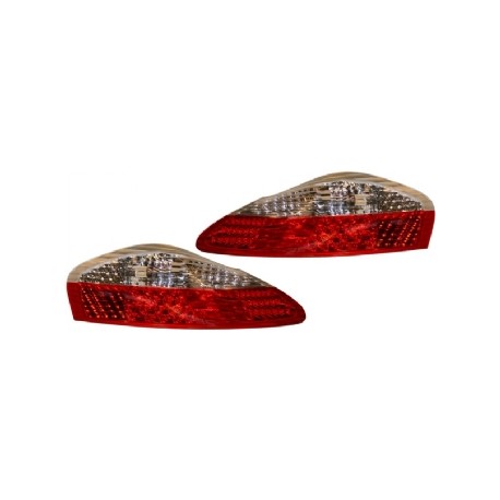 Kit Bakljusglas, LED, Klarglas/Röda