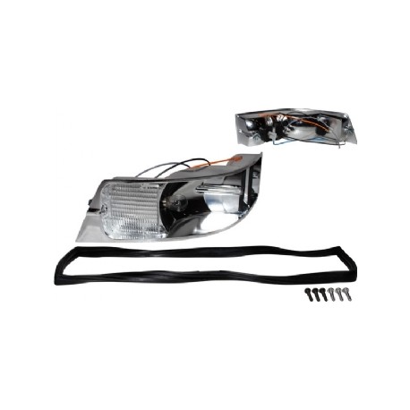 Rückleuchtengehäuse Mit Glühbirne und Dichtung, Links