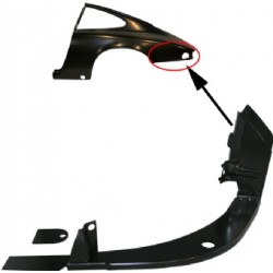 Seitenwand, Leuchtenrahmen, Hinten, Links