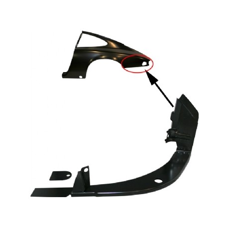 Seitenwand, Leuchtenrahmen, Hinten, Links