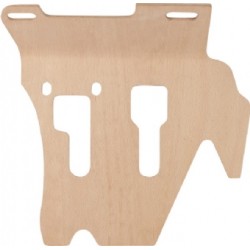 Bodenplatte Unter Pedale, Formgepresst Laminiertes Birkenholz