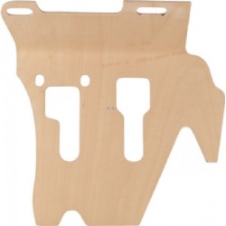 Bodenplatte Unter Pedale, Formgepresst Laminiertes Birkenholz