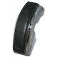Bumper Horn With Rubber Pad, Front, Chrome, Left