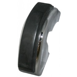 Stossstangenhorn Mit Gummizierleiste, Vorne, Chrom, Links