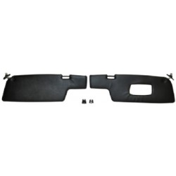 Sun Visor Set, Black/Black, Left/Right