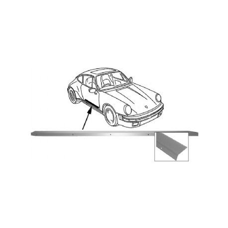 Einstiegsleiste / Abdeckungsleiste, Rechts, "S" Look