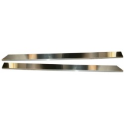 Door Sill Cover Set, Stainless Steel, Polished 