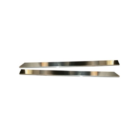 Door Sill Cover Set, Stainless Steel, Polished 
