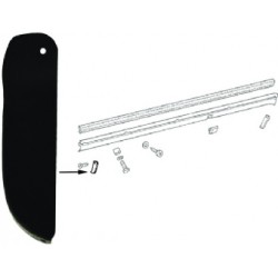 End Piece For Trim Cover, Front- Right Or Rear - Left