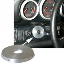 Ignition Switch Cover Plate, Alu