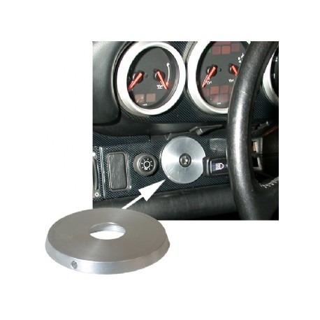 Ignition Switch Cover Plate, Alu