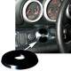 Ignition Switch Cover Plate, Black