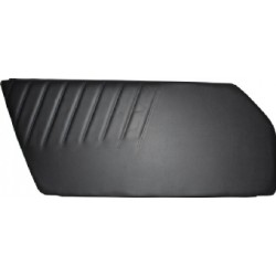 Door Trim Panel, Black Vinyl, Left