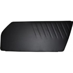 Door Trim Panel, Black Vinyl, Right