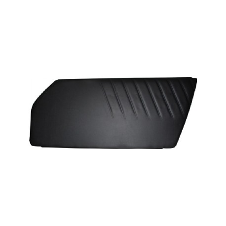 Door Trim Panel, Black Vinyl, Right