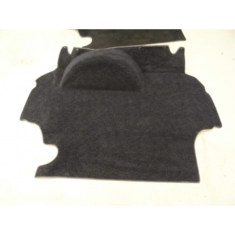 Teppich, Kofferraum, Schwarz