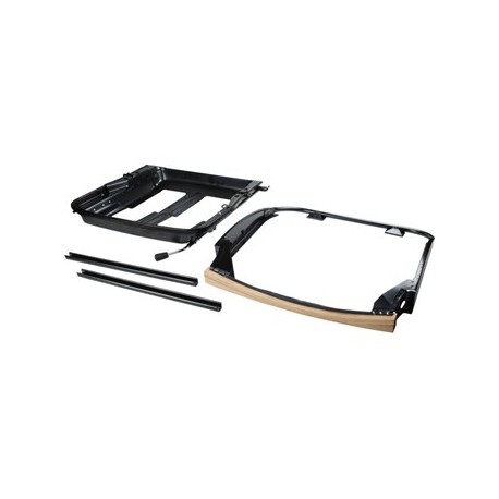 Sitzrahmensatz, Metall, links. Ohne Einstellungsknöpfe - kann separat gekauft werden