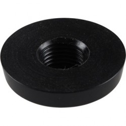 Rosette, schwarz, Plastik (5/6 Stück je Auto)