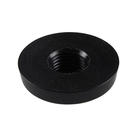 Rosette, schwarz, Plastik (5/6 Stück je Auto)