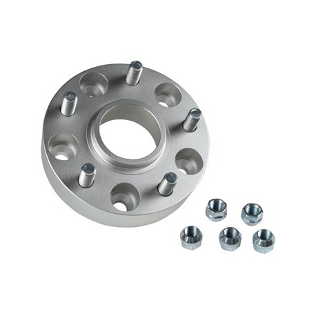 Wheel spacer with studs and nuts, 38 mm