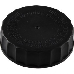 Cap for brake fluid tank, black