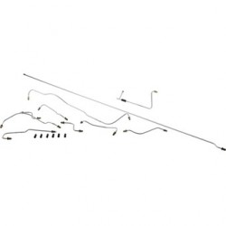 Bremsleitungssatz, 2-Kreis-Bremsanlage (nicht für Modelle mit Bremskraftverstärker). Mit 10 Leitungen für 1 Auto