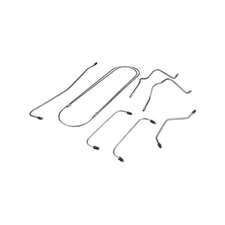 Bremsleitungssatz, 1-Kreis-Bremsanlage. Mit 7 Leitungen für 1 Auto