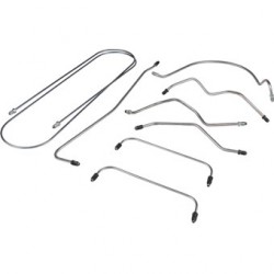 Bremsleitungssatz, 1-Kreis-Bremsanlage. Mit 8 Leitungen für 1 Auto