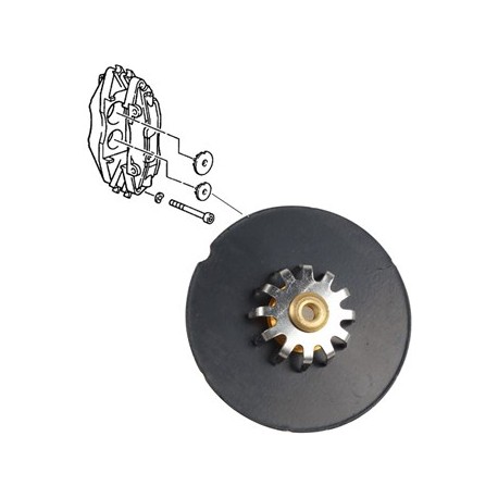 Dämpfungsblech, 36 mm, vorne