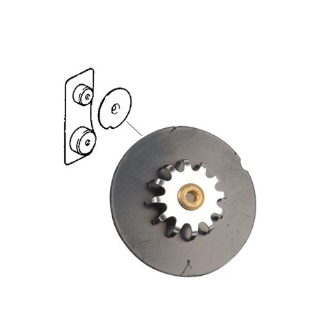 Dämpfungsblech, 40 mm, vorne