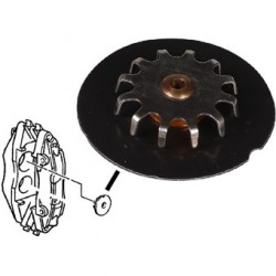 Dämpfungsblech, 44 mm, vorne