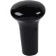 Gear knob, polished black like original. Internal threaded