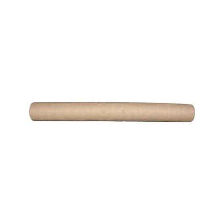 Värmeslang, motor till värmekammare, Ø60x460 mm, brun papper/alu