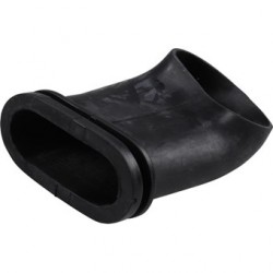 Fresh air outlet cuff, under dashboard, right