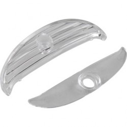 Trim cover by fog light, front, inner, clear, right