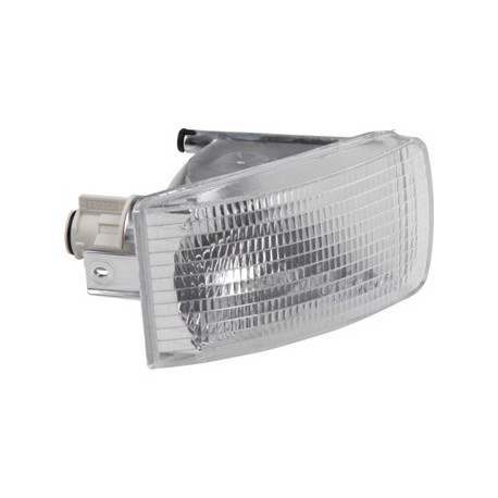 Blinkleuchte, weiss, rechts. Mit USA Fassung aber europäisch kann passen