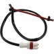 Sensor, brake pad wear, front